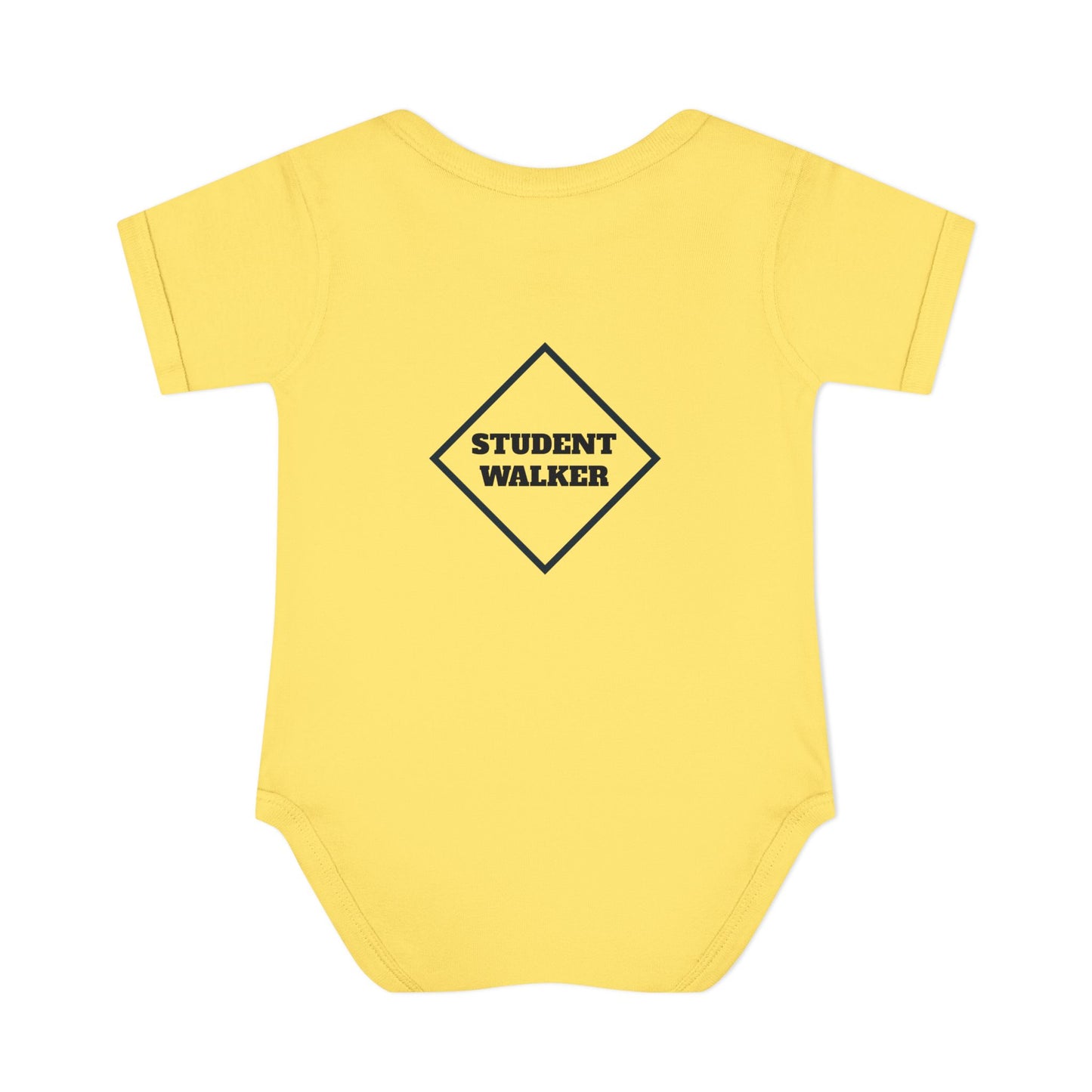 Cute Baby Bodysuit with Student Walker Design, Infant Clothes, Graphic Onesie, Baby Shower Gift, New Parent Essentials