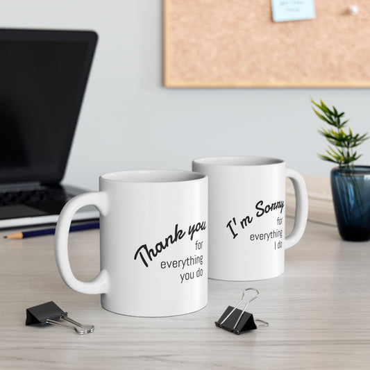 Inspirational Ceramic Coffee Mug, Motivational Gift for Friends, Best Friend Gift, Office Supplies, Home Decor